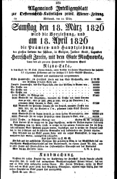 Wiener Zeitung 18260315 Seite: 11