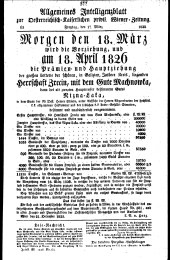 Wiener Zeitung 18260317 Seite: 11