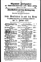 Wiener Zeitung 18260320 Seite: 11