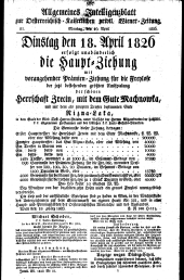 Wiener Zeitung 18260410 Seite: 11