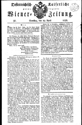 Wiener Zeitung 18260429 Seite: 1