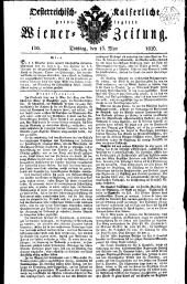 Wiener Zeitung 18260516 Seite: 1