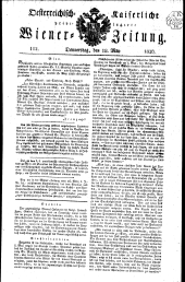 Wiener Zeitung 18260518 Seite: 1