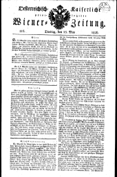 Wiener Zeitung 18260523 Seite: 1