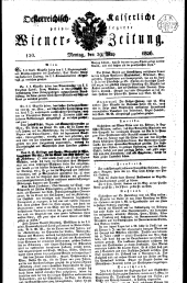 Wiener Zeitung 18260529 Seite: 1