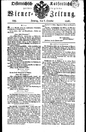 Wiener Zeitung 18261006 Seite: 1