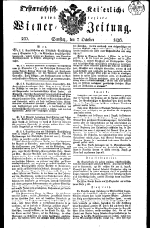 Wiener Zeitung 18261007 Seite: 1