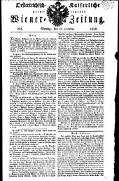 Wiener Zeitung 18261023 Seite: 1