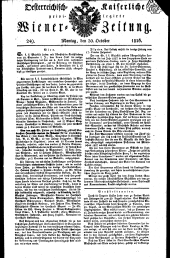 Wiener Zeitung 18261030 Seite: 1