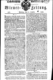 Wiener Zeitung 18261031 Seite: 1