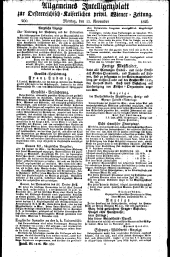 Wiener Zeitung 18261113 Seite: 11