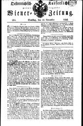 Wiener Zeitung 18261118 Seite: 1