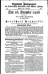 Wiener Zeitung 18261205 Seite: 9