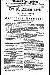 Wiener Zeitung 18261207 Seite: 11