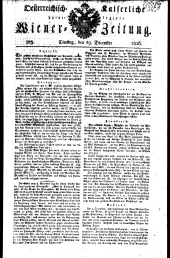 Wiener Zeitung 18261219 Seite: 1