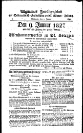 Wiener Zeitung 18270103 Seite: 9