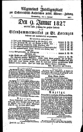 Wiener Zeitung 18270104 Seite: 9