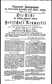 Wiener Zeitung 18270115 Seite: 11