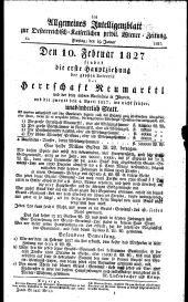 Wiener Zeitung 18270119 Seite: 9