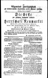 Wiener Zeitung 18270130 Seite: 11