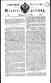 Wiener Zeitung 18270324 Seite: 1