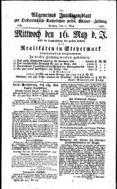 Wiener Zeitung 18270511 Seite: 11