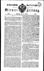 Wiener Zeitung 18270518 Seite: 1