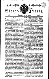 Wiener Zeitung 18270602 Seite: 1