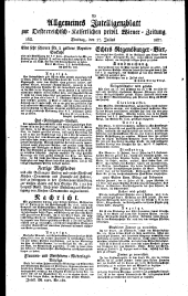 Wiener Zeitung 18270717 Seite: 11