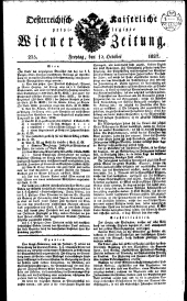 Wiener Zeitung 18271012 Seite: 1