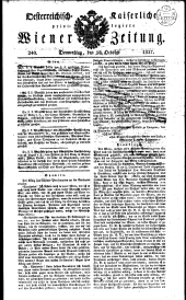 Wiener Zeitung 18271018 Seite: 1