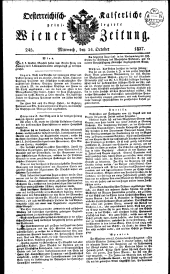 Wiener Zeitung 18271024 Seite: 1