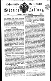 Wiener Zeitung 18271110 Seite: 1