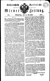 Wiener Zeitung 18271213 Seite: 1