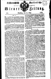 Wiener Zeitung 18280531 Seite: 1