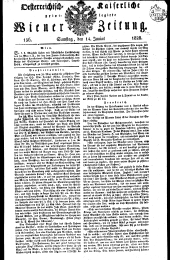 Wiener Zeitung 18280614 Seite: 1