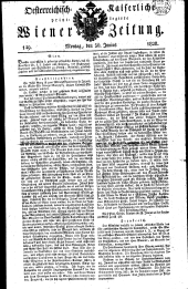 Wiener Zeitung 18280630 Seite: 1