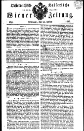 Wiener Zeitung 18280723 Seite: 1