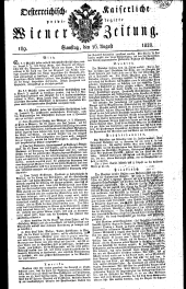 Wiener Zeitung 18280816 Seite: 1