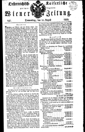 Wiener Zeitung 18280821 Seite: 1