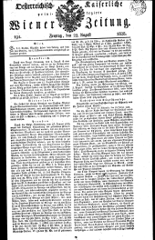 Wiener Zeitung 18280822 Seite: 1