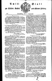 Wiener Zeitung 18280918 Seite: 11