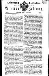 Wiener Zeitung 18281203 Seite: 1