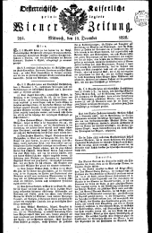 Wiener Zeitung 18281210 Seite: 1