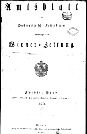 Wiener Zeitung 1829bl02 Seite: 1