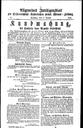 Wiener Zeitung 18290117 Seite: 9