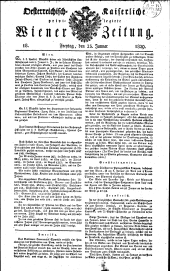 Wiener Zeitung 18290123 Seite: 1