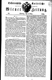 Wiener Zeitung 18290303 Seite: 1