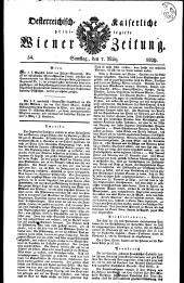 Wiener Zeitung 18290307 Seite: 1