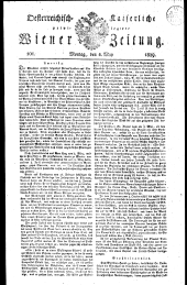 Wiener Zeitung 18290504 Seite: 1